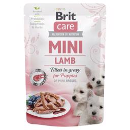 Brit Care Minifiléer i sås till valpar med lamm 85g